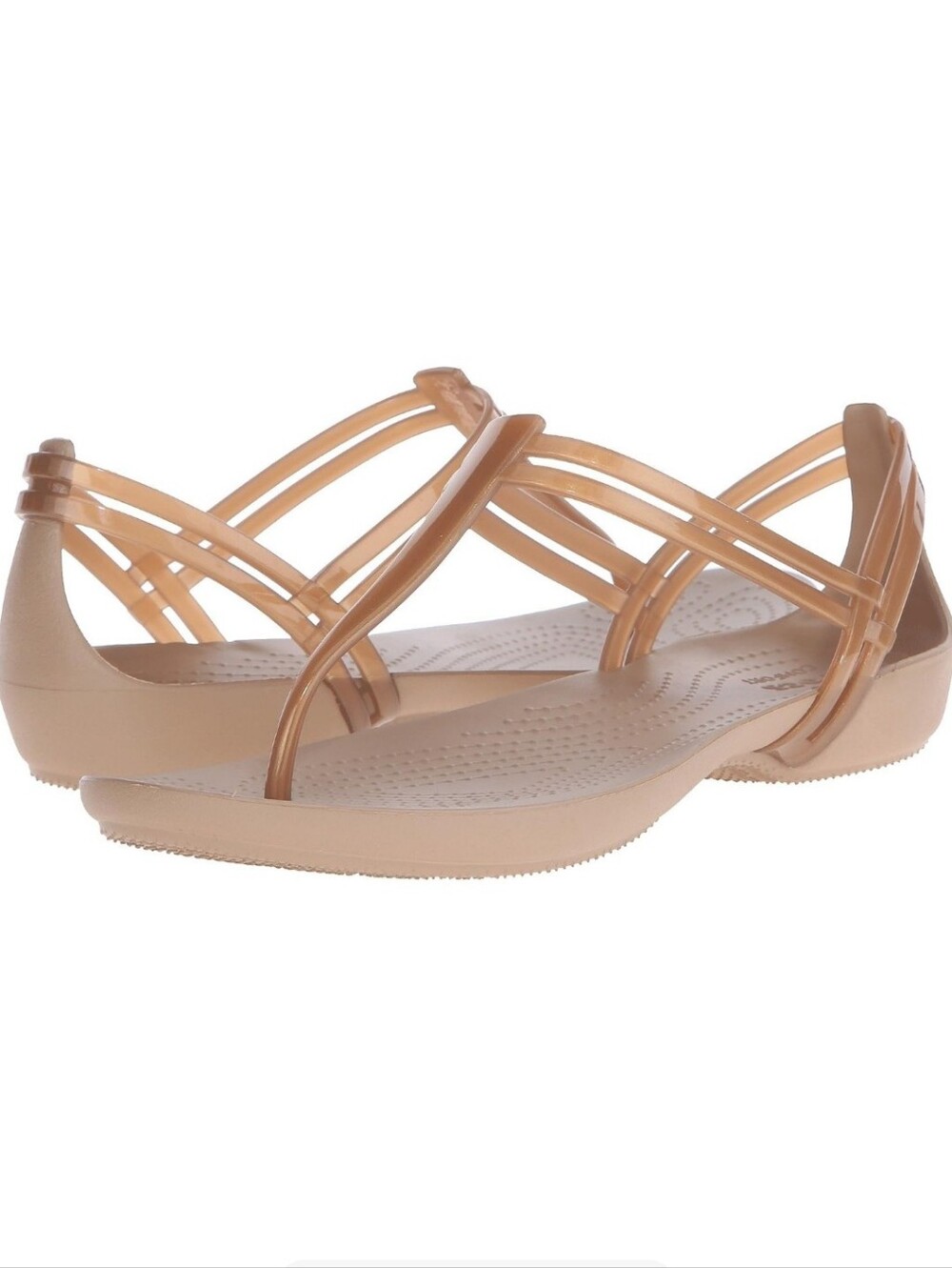BNWT CROCS Isabella T-strap Thong Sandals Size 6
